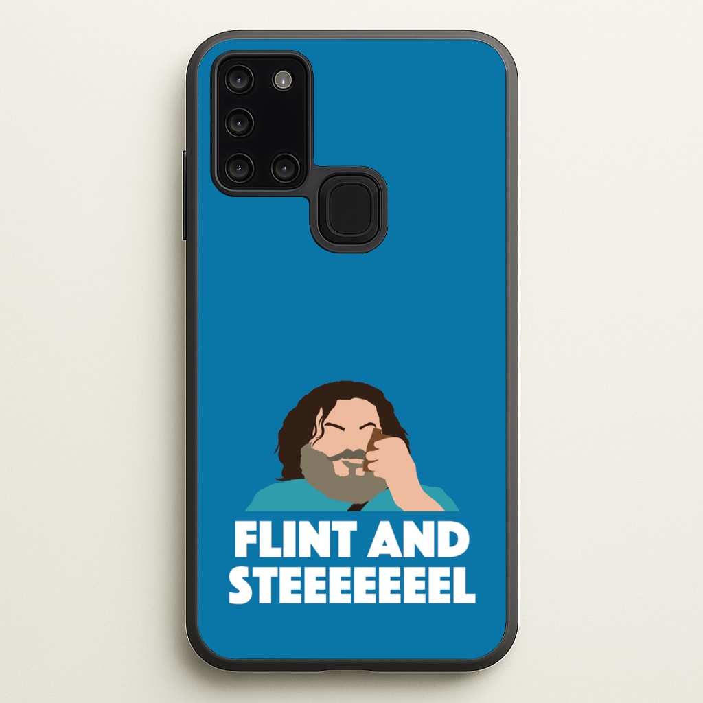 Flint And Steel - Minecraft Phone Case for Galaxy A21s