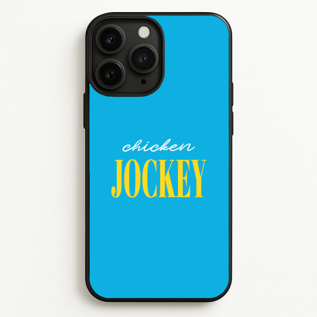 Chicken Jockey Blue - Minecraft Phone Case for iPhone 11 Pro