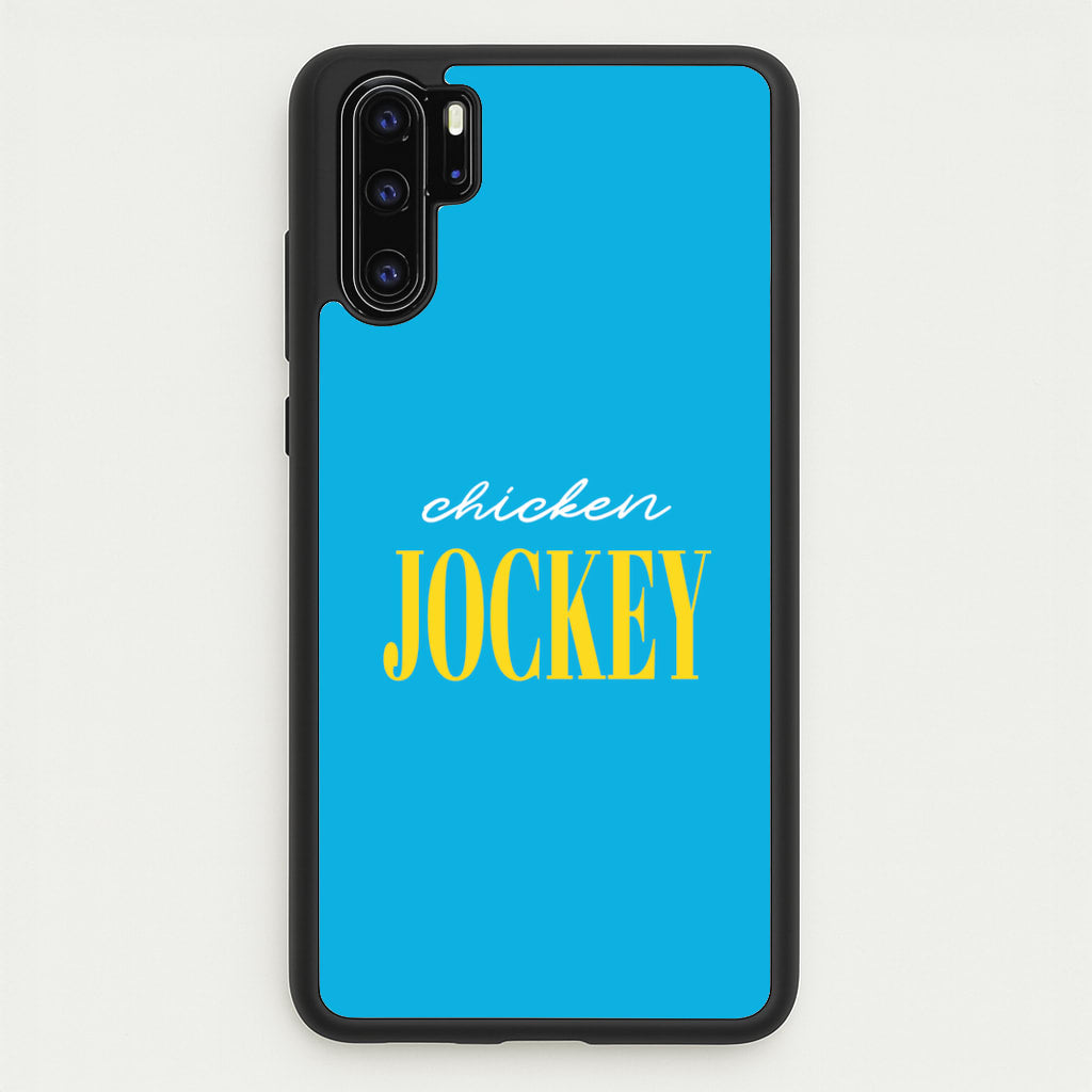 Chicken Jockey Blue - Minecraft Phone Case for Huawei P30 Pro