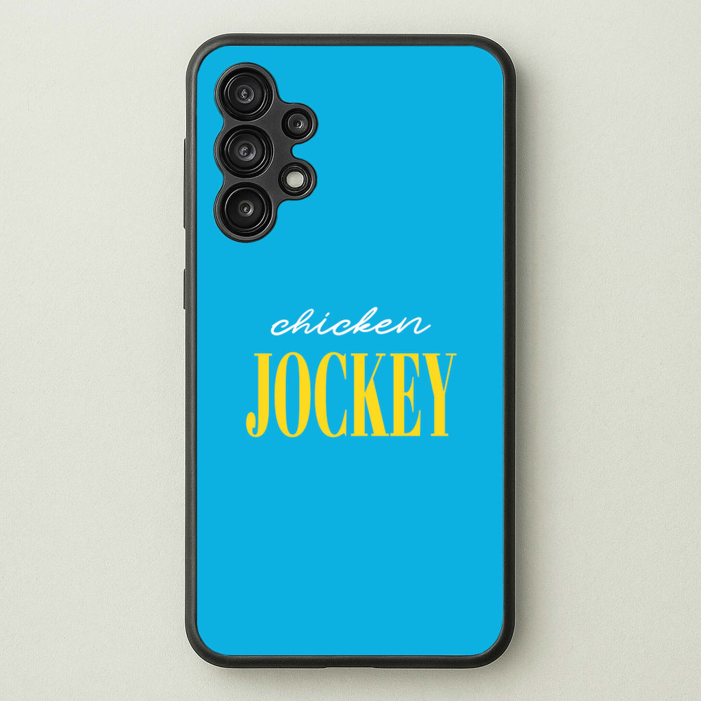 Chicken Jockey Blue - Minecraft Phone Case for Galaxy A13