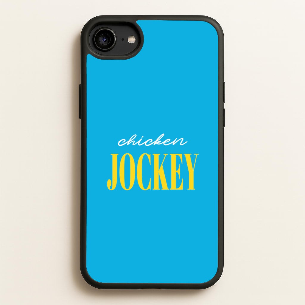 Chicken Jockey Blue - Minecraft Phone Case for iPhone 6 / 7 / 8 / SE