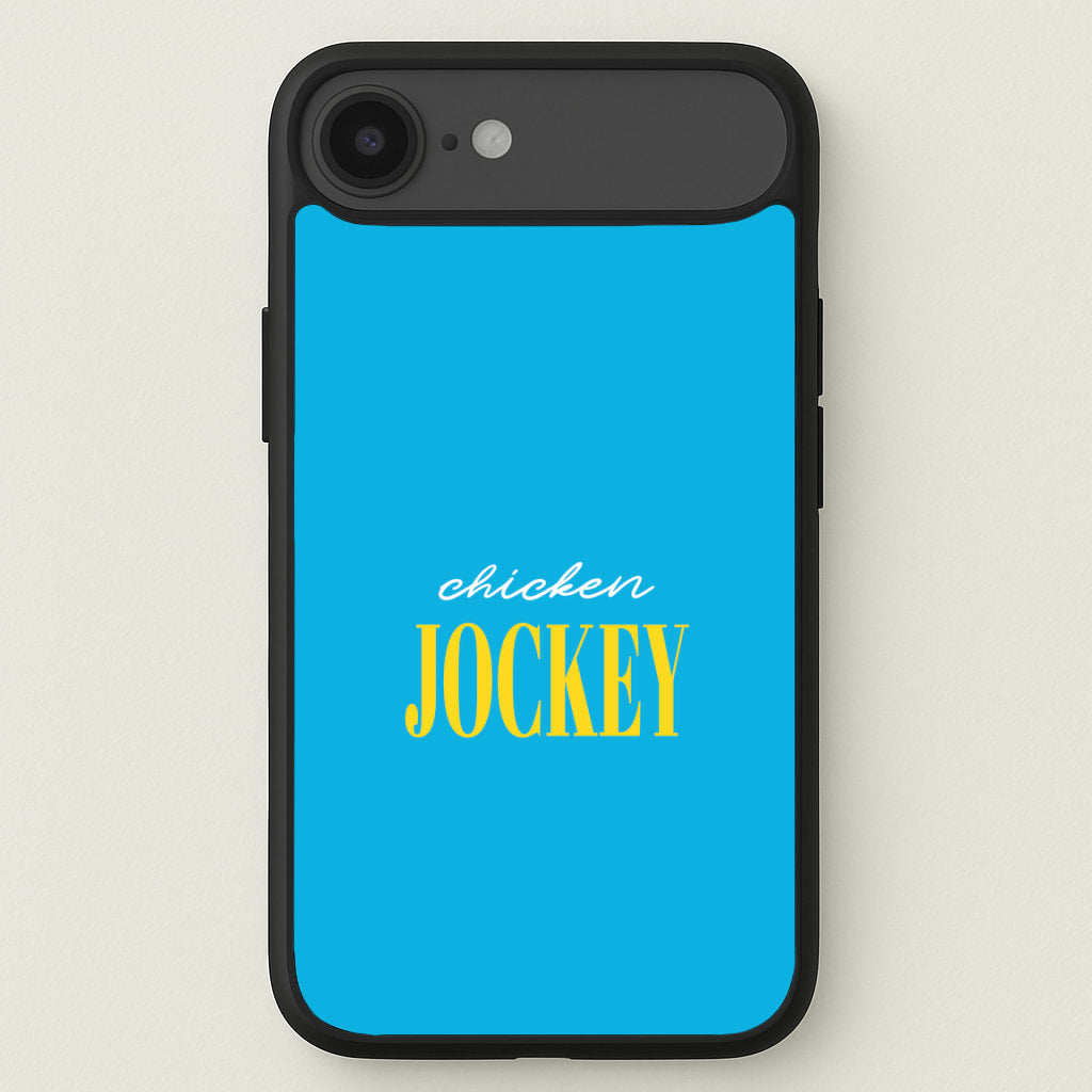 Chicken Jockey Blue Phone Case for iPhone 17 Air