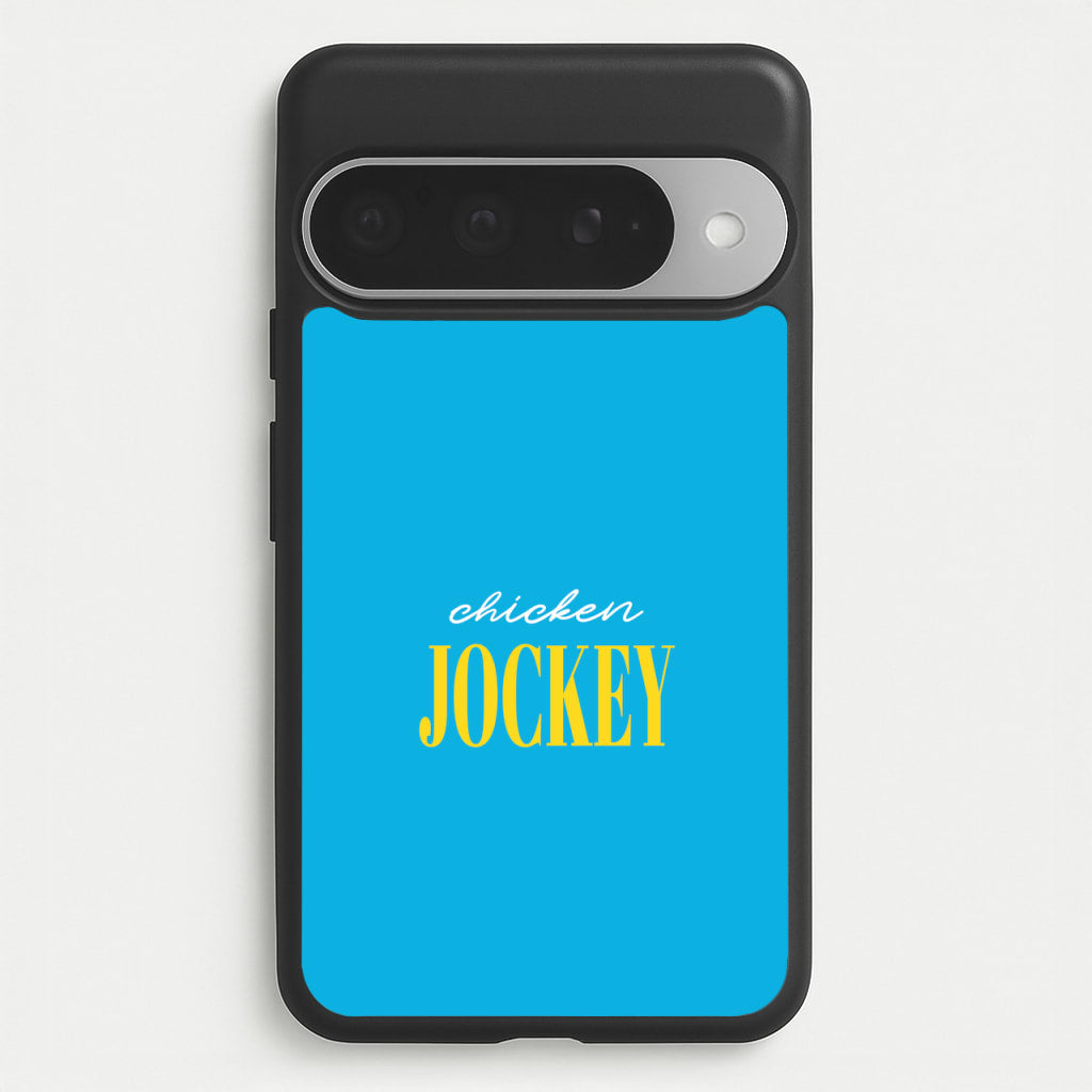 Chicken Jockey Blue Phone Case for Google Pixel 10 Pro XL