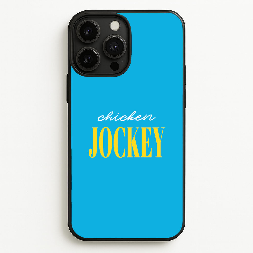 Chicken Jockey Blue - Minecraft Phone Case for iPhone 13 Pro Max