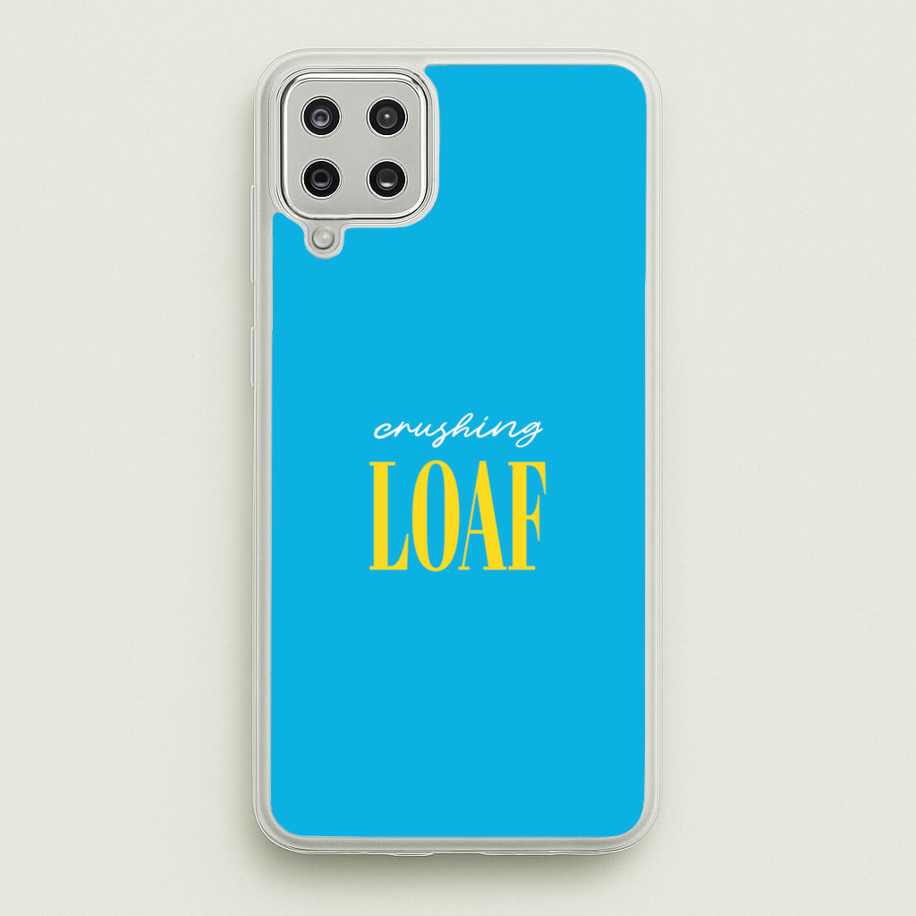 Crushing Loaf Blue - Minecraft Phone Case for Galaxy A12