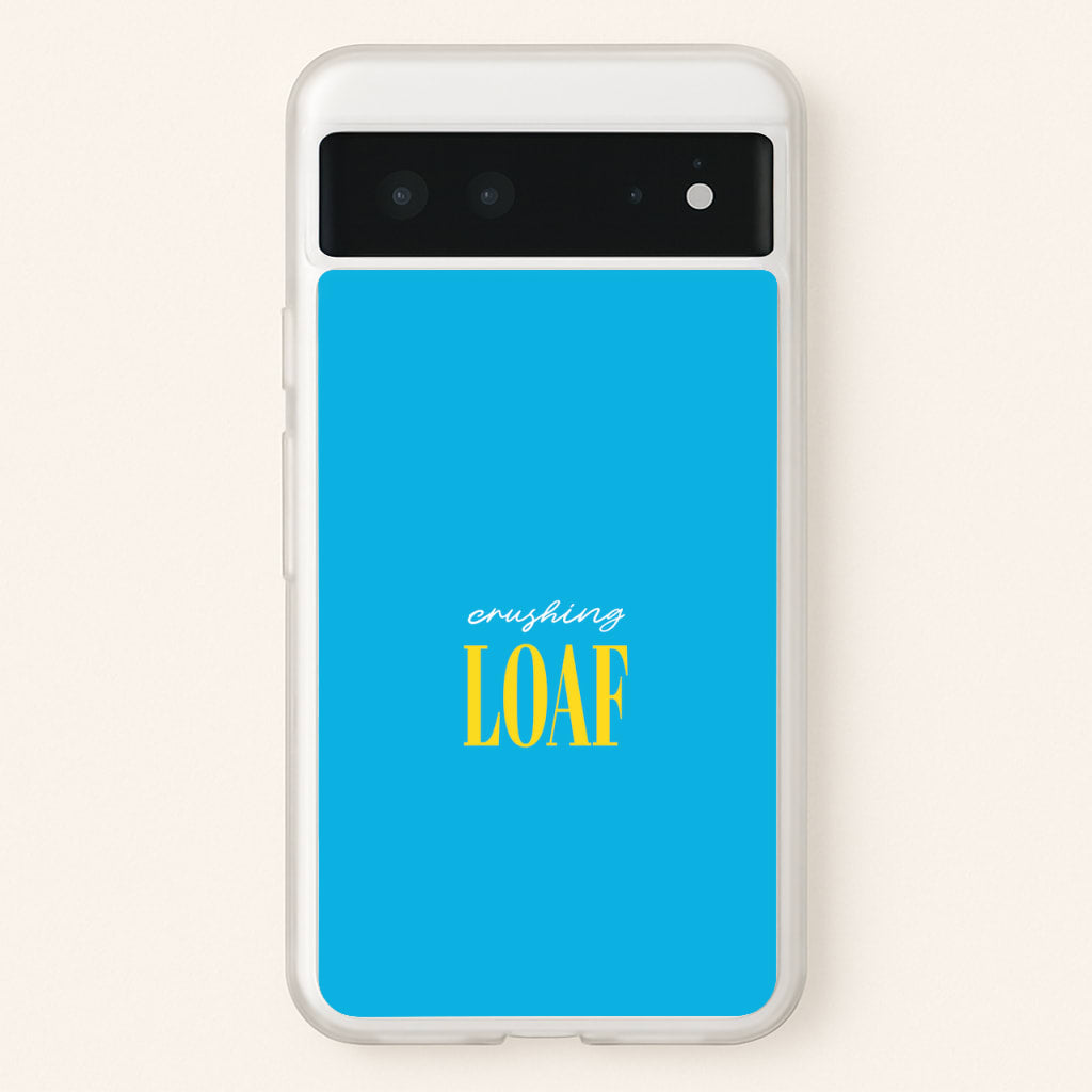 Crushing Loaf Blue - Minecraft Phone Case for Google Pixel 6