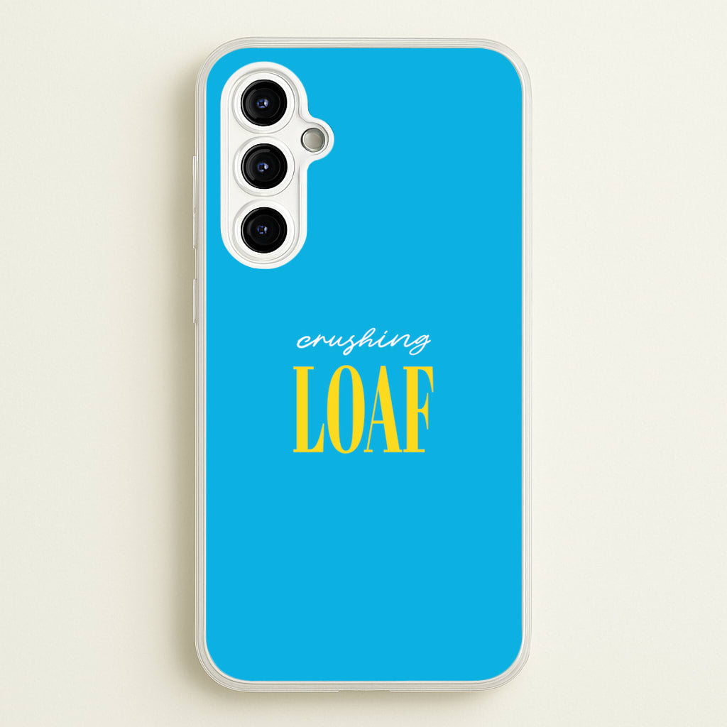Crushing Loaf Blue - Minecraft Phone Case for Galaxy A54