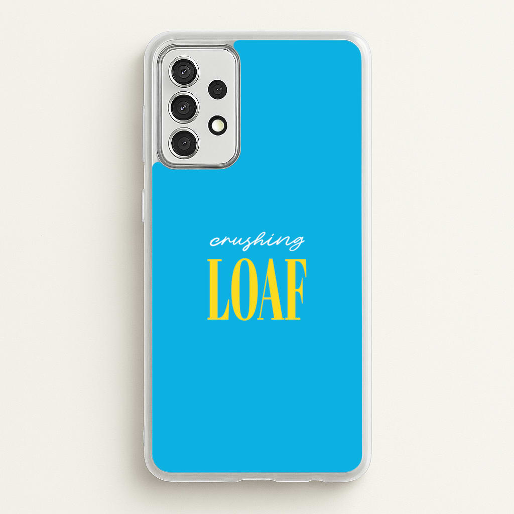 Crushing Loaf Blue - Minecraft Phone Case for Galaxy A52 / A52s