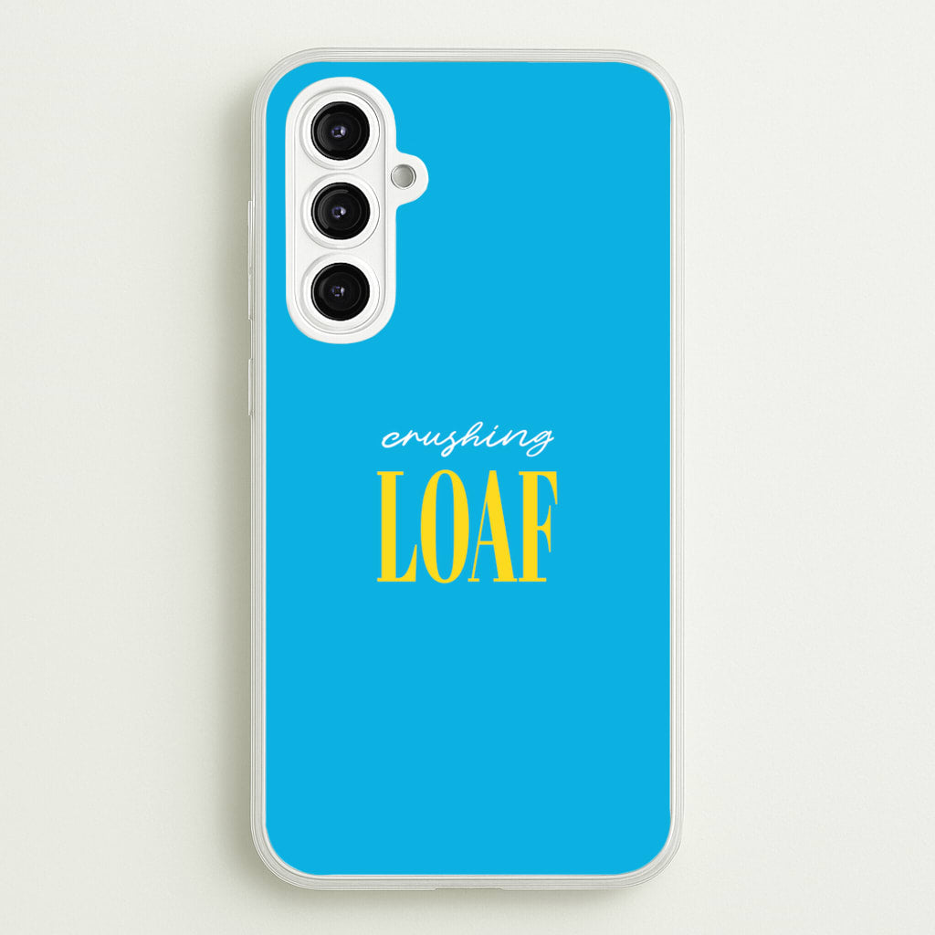 Crushing Loaf Blue - Minecraft Phone Case for Galaxy A16