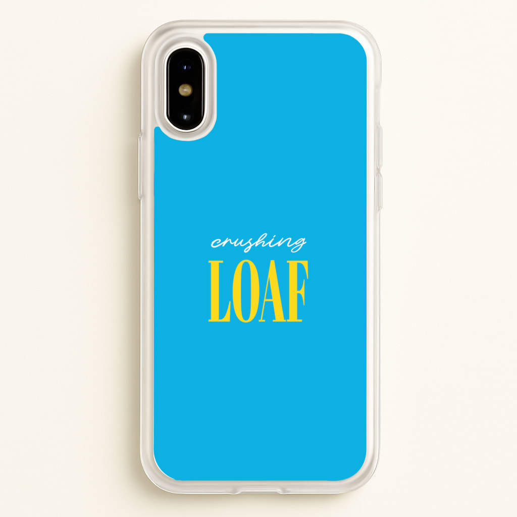 Crushing Loaf Blue - Minecraft Phone Case for iPhone X / XS