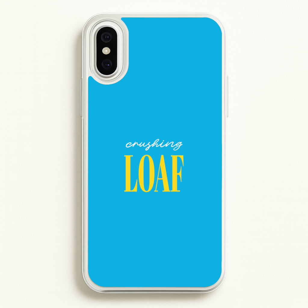 Crushing Loaf Blue - Minecraft Phone Case for iPhone XS Max