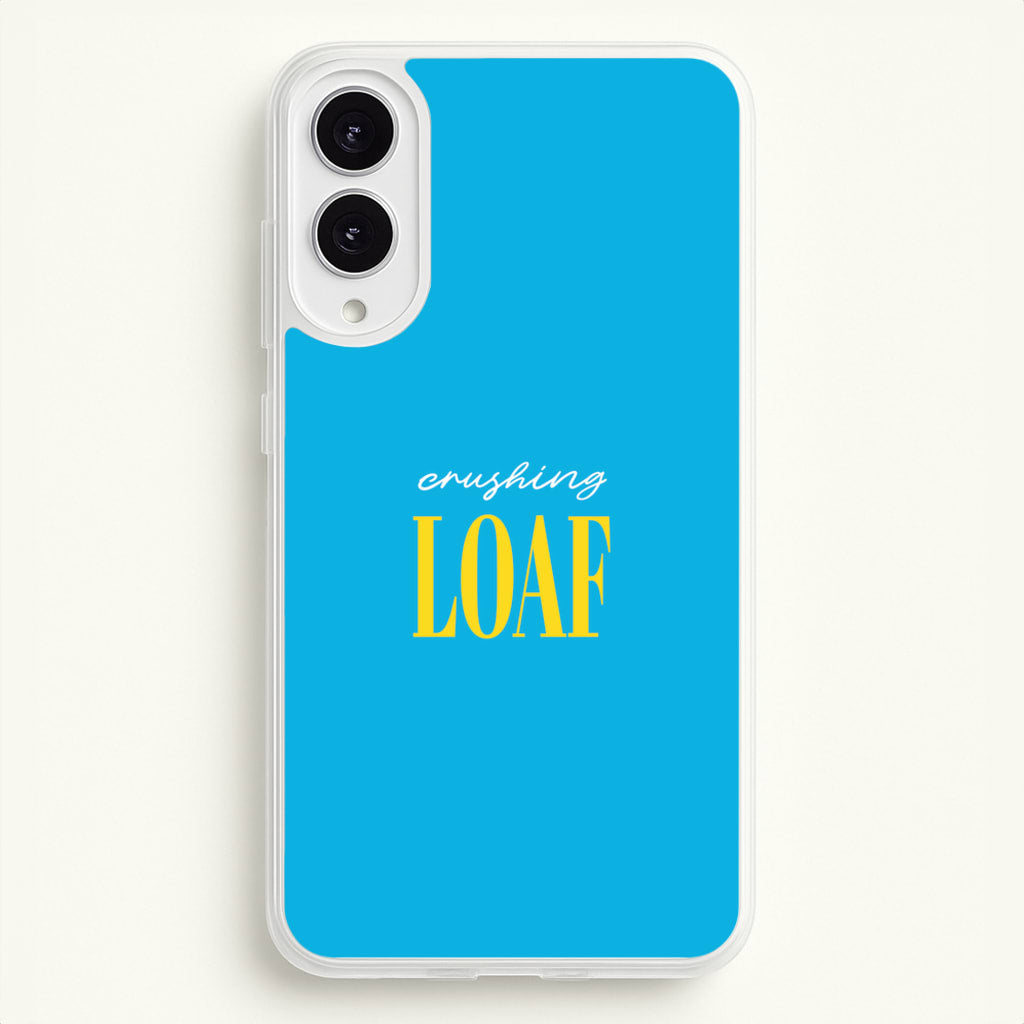 Crushing Loaf Blue - Minecraft Phone Case for Galaxy S25 Edge