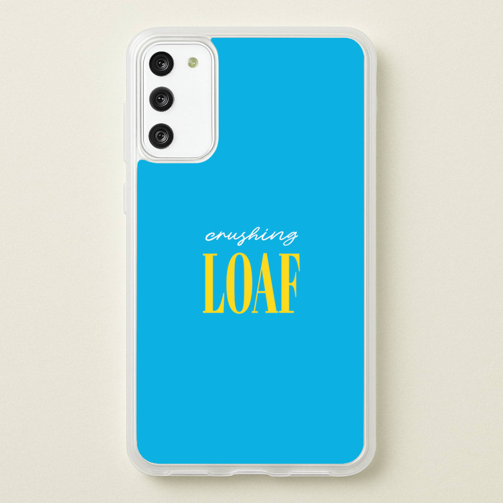 Crushing Loaf Blue - Minecraft Phone Case for Galaxy S20