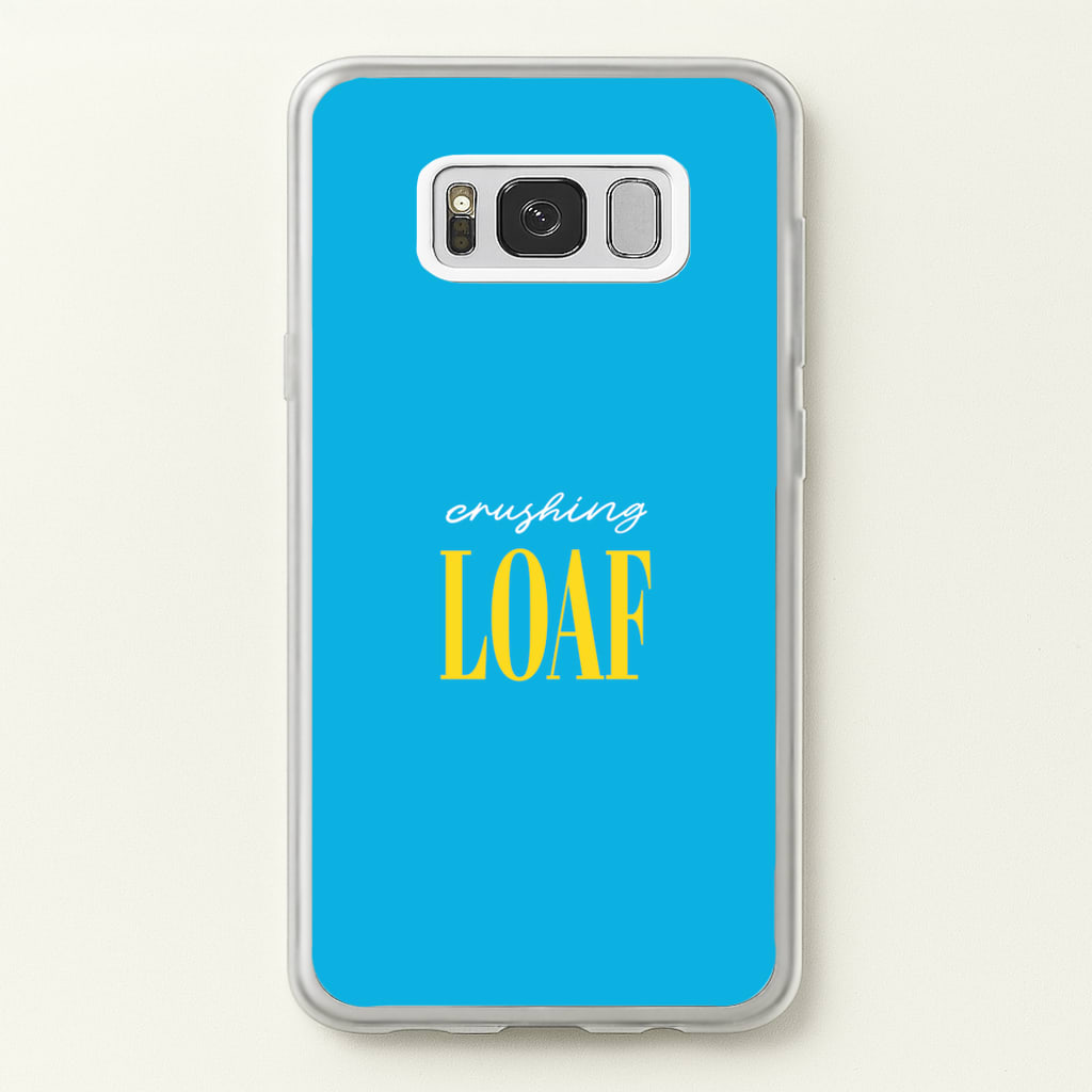 Crushing Loaf Blue - Minecraft Phone Case for Galaxy S8