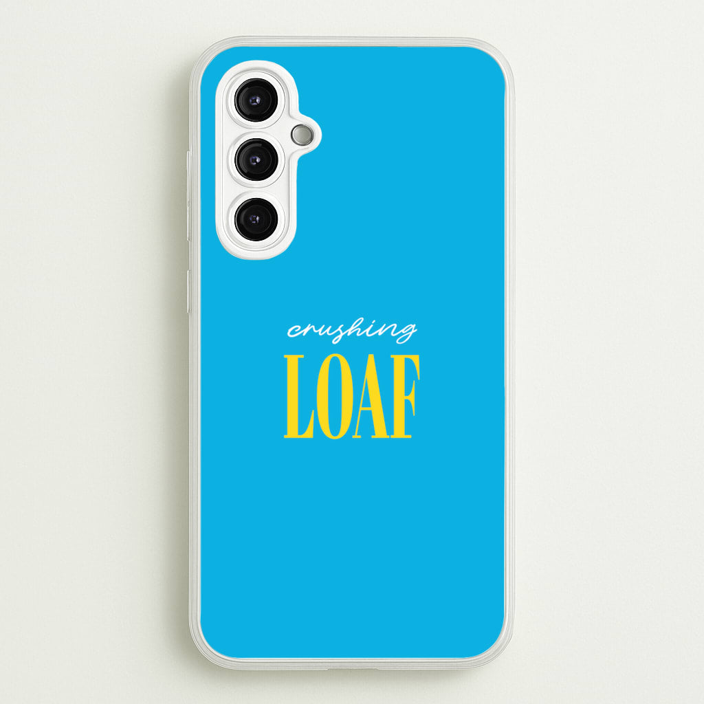 Crushing Loaf Blue - Minecraft Phone Case for Galaxy A14