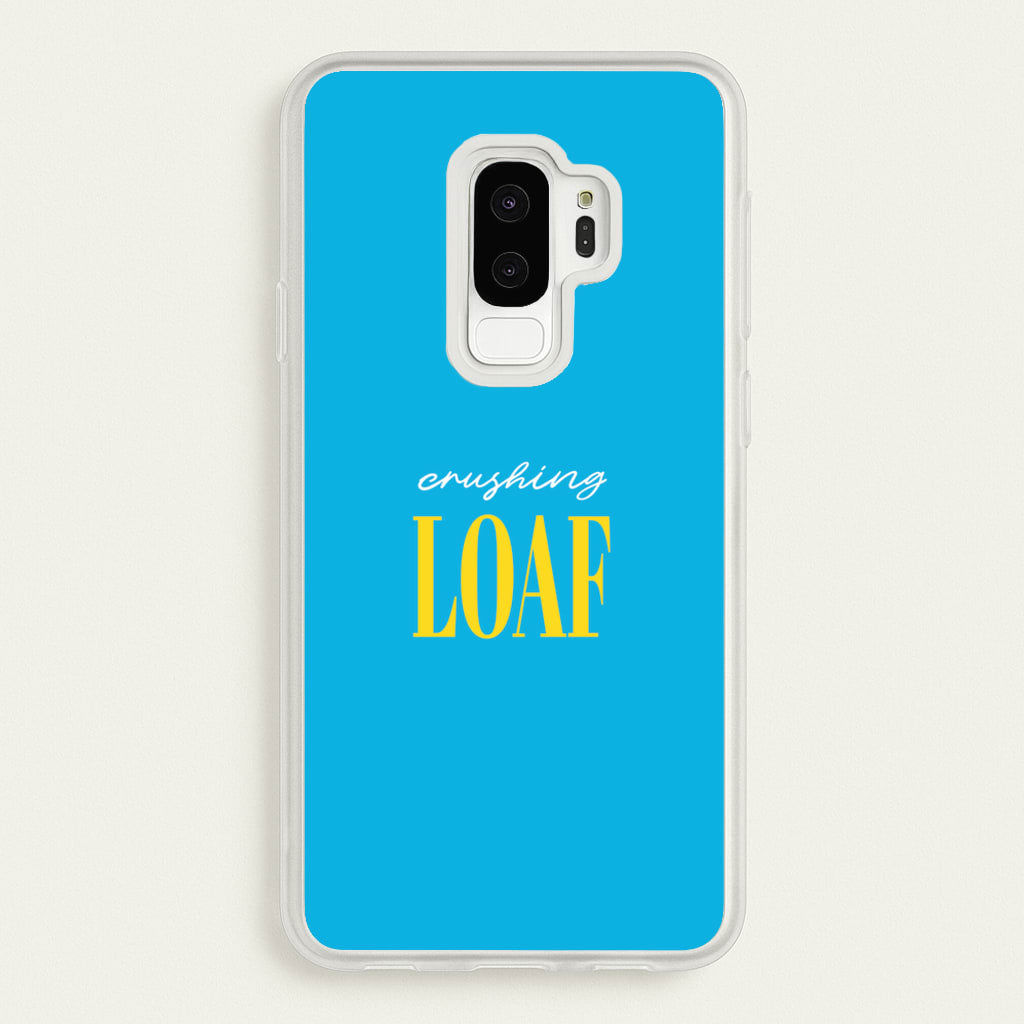 Crushing Loaf Blue - Minecraft Phone Case for Galaxy S9 Plus