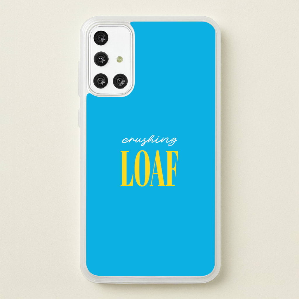 Crushing Loaf Blue - Minecraft Phone Case for Galaxy A71