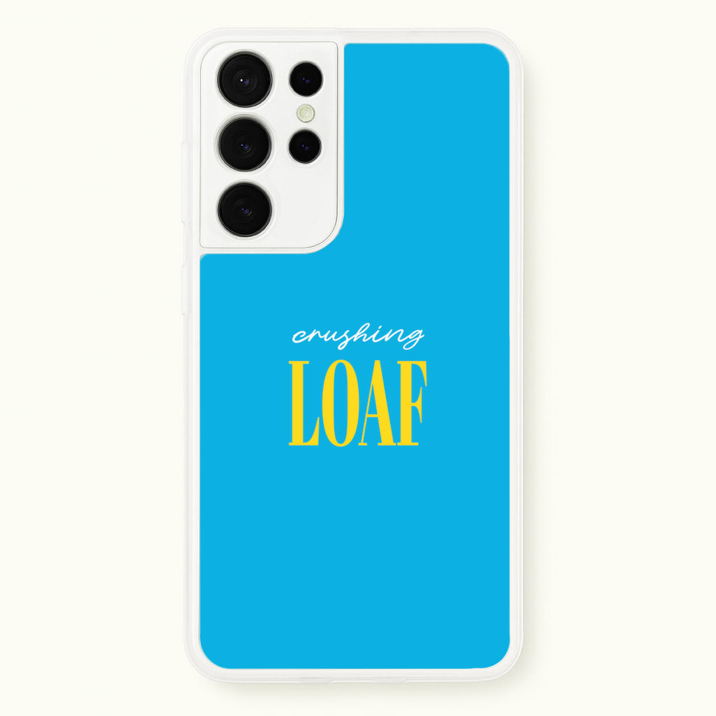 Crushing Loaf Blue - Minecraft Phone Case for Galaxy S21 Ultra
