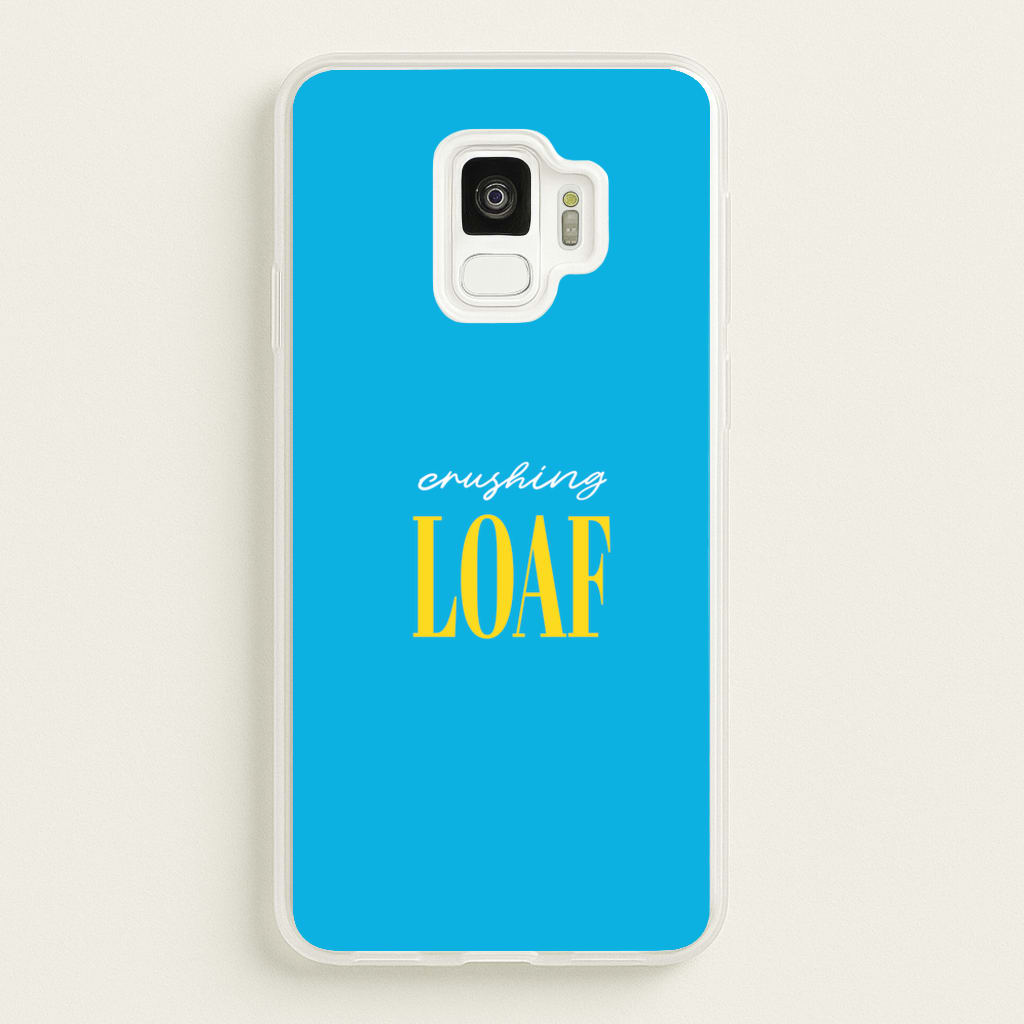 Crushing Loaf Blue - Minecraft Phone Case for Galaxy S9