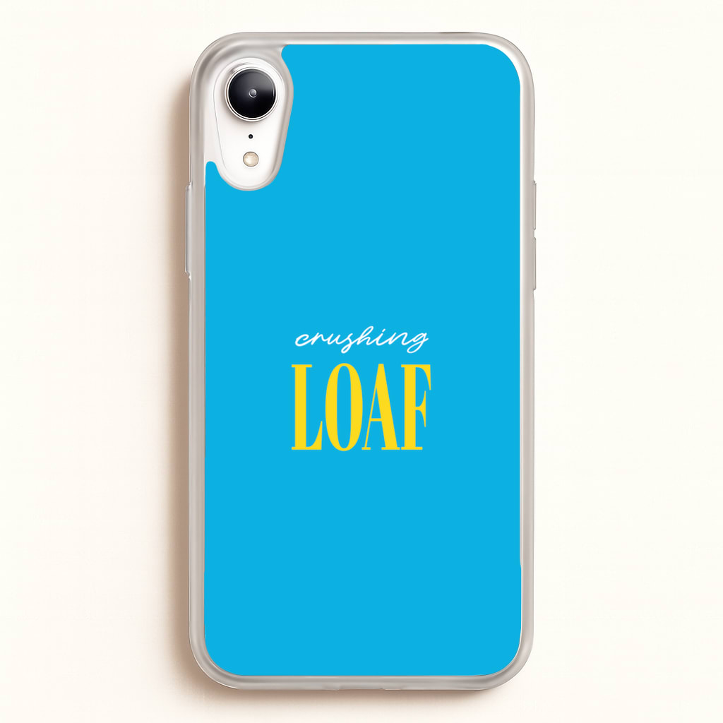 Crushing Loaf Blue - Minecraft Phone Case for iPhone XR