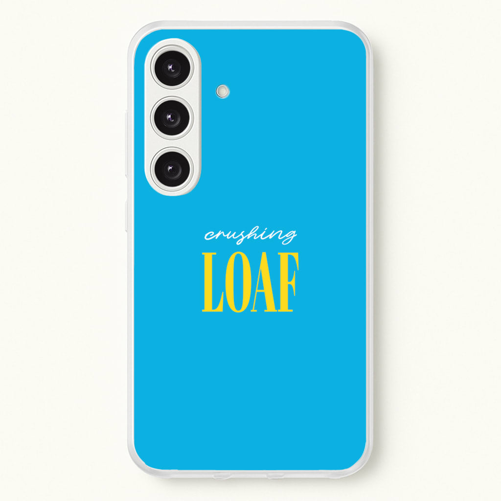 Crushing Loaf Blue - Minecraft Phone Case for Galaxy S24