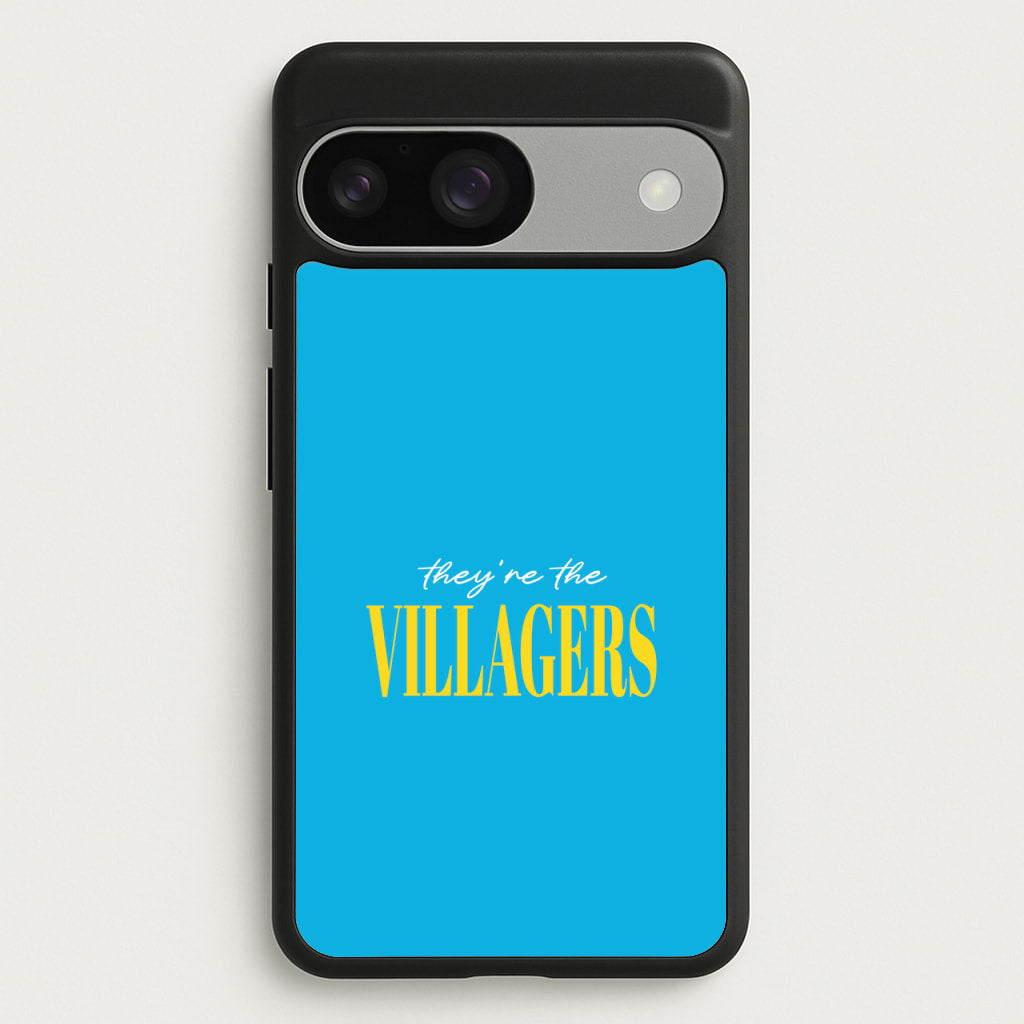 They're The Villagers Blue - Minecraft Phone Case for Google Pixel 9 / 9 Pro