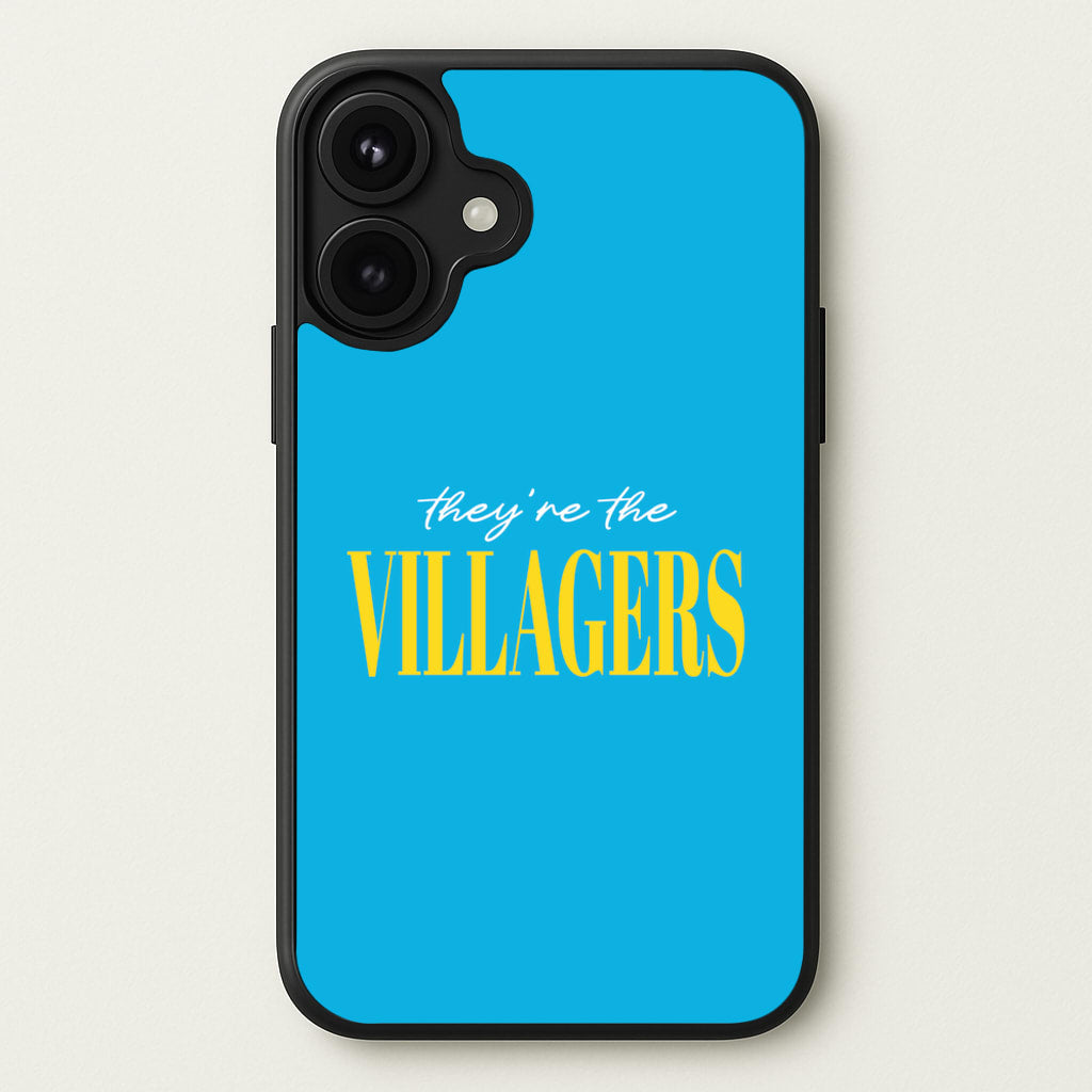 They're The Villagers Blue Phone Case for iPhone 17