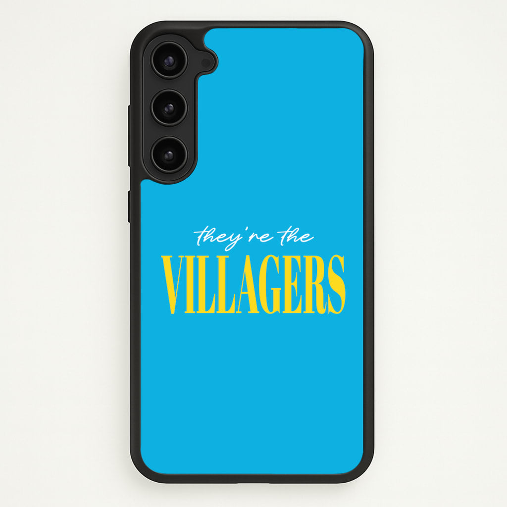 They're The Villagers Blue - Minecraft Phone Case for Galaxy S23 Plus