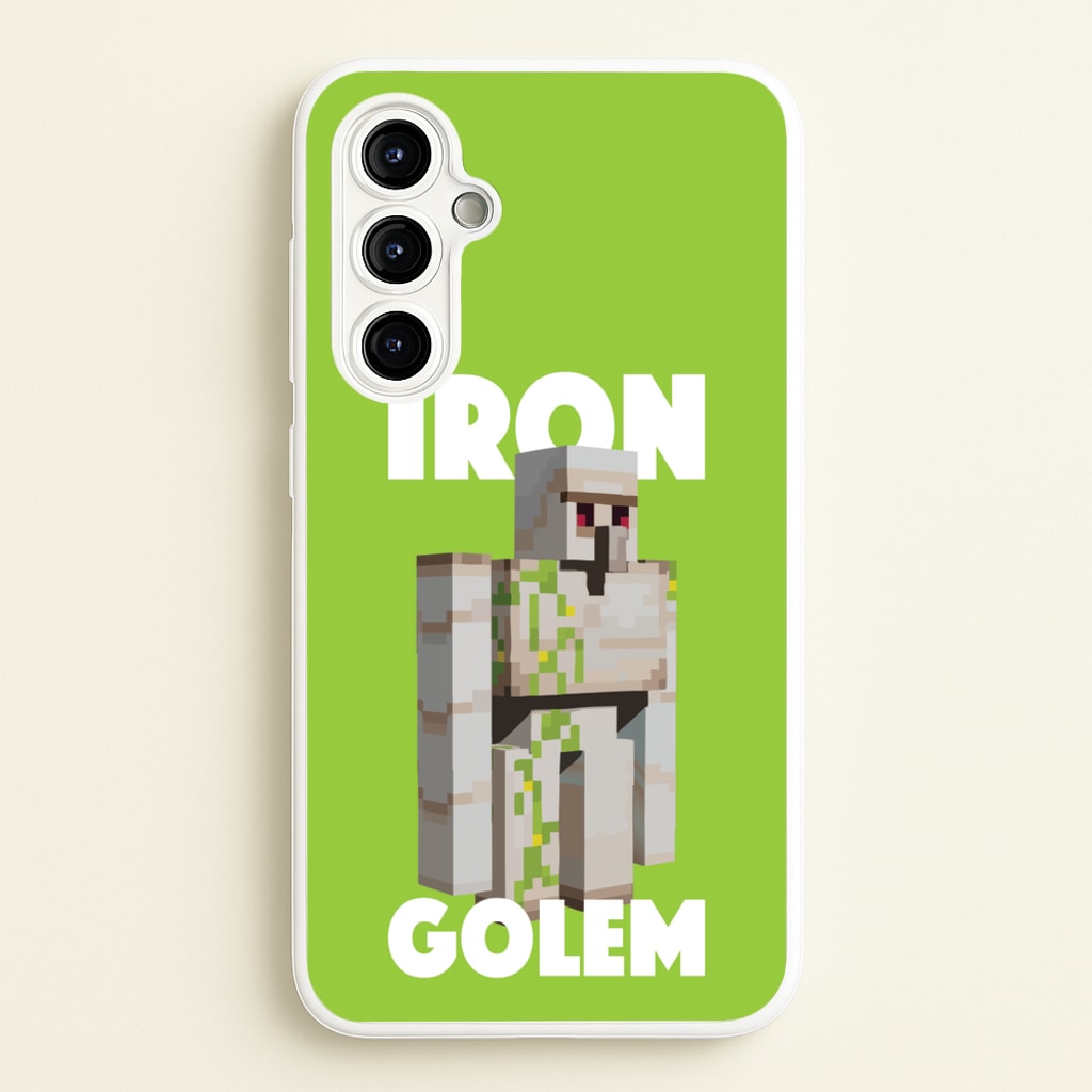 Iron Golem - Minecraft Phone Case for Galaxy A54