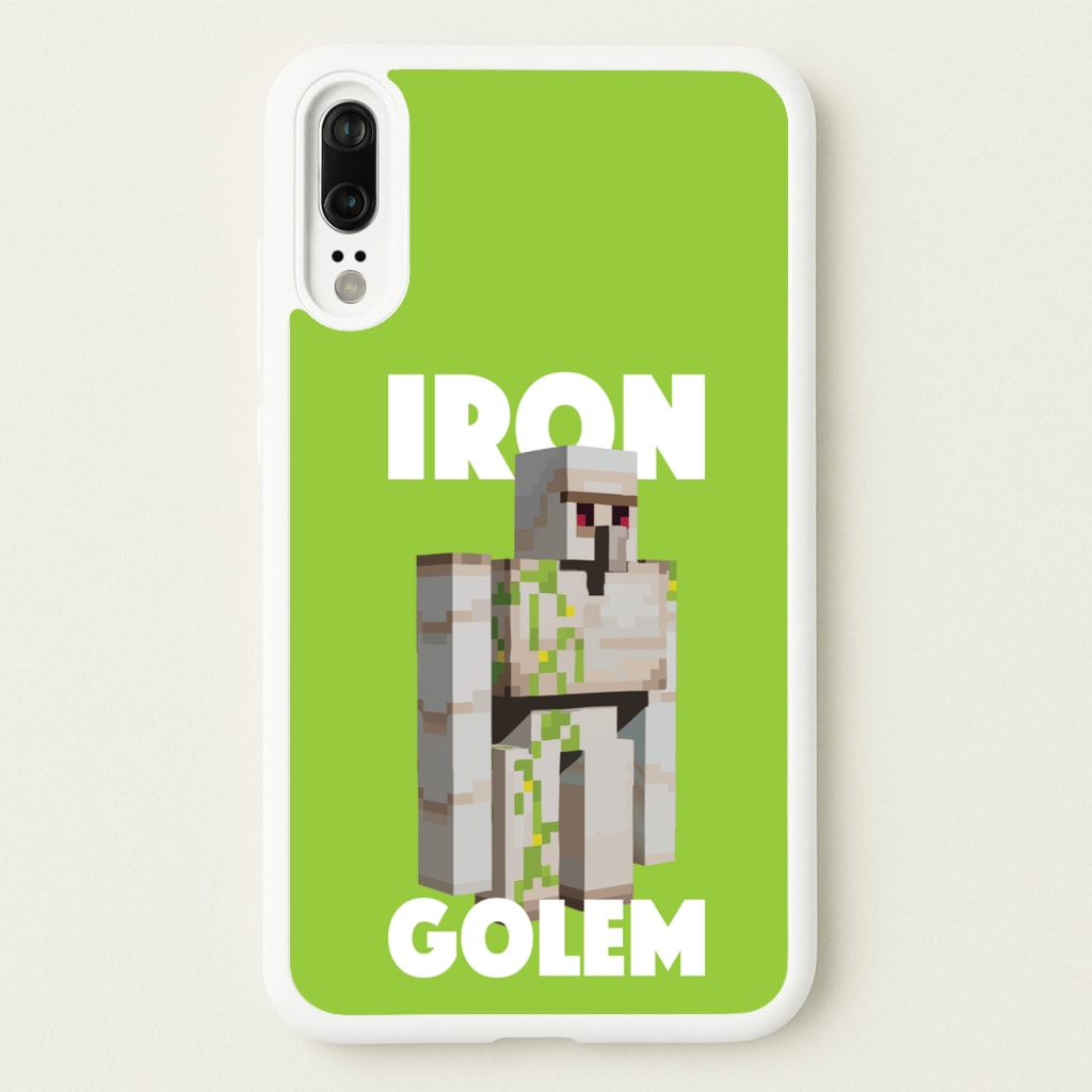 Iron Golem - Minecraft Phone Case for Huawei P20
