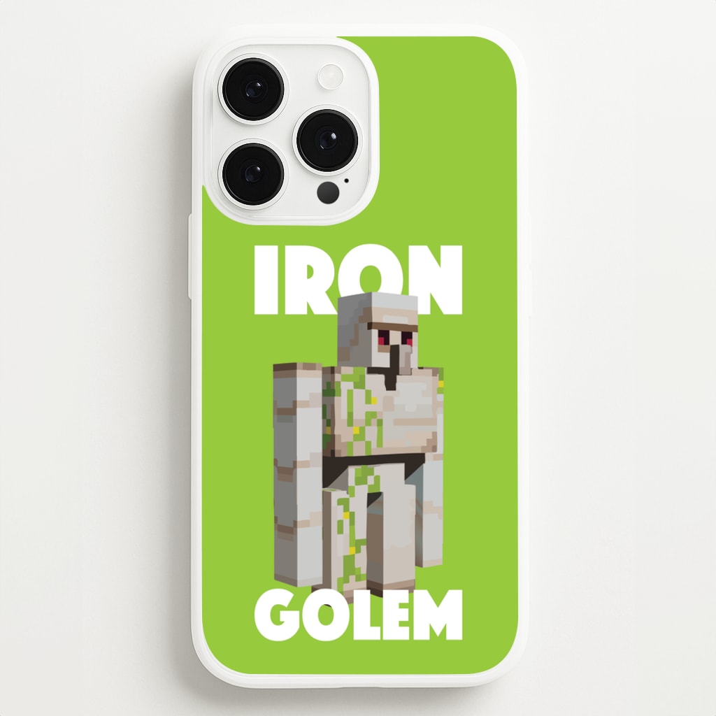 Iron Golem - Minecraft Phone Case for iPhone 13 Pro Max