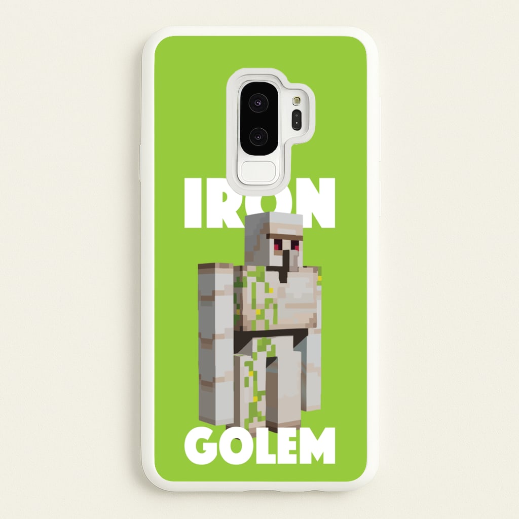 Iron Golem - Minecraft Phone Case for Galaxy S9 Plus