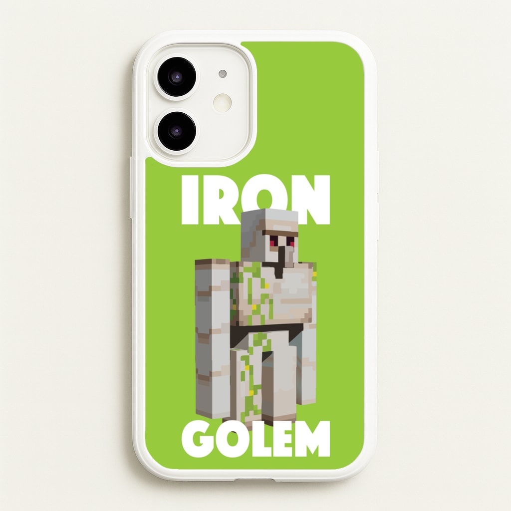 Iron Golem - Minecraft Phone Case for iPhone 12 / 12 Pro