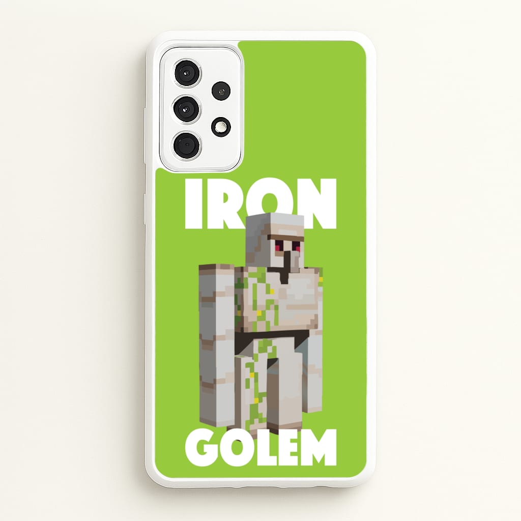 Iron Golem - Minecraft Phone Case for Galaxy A52 / A52s