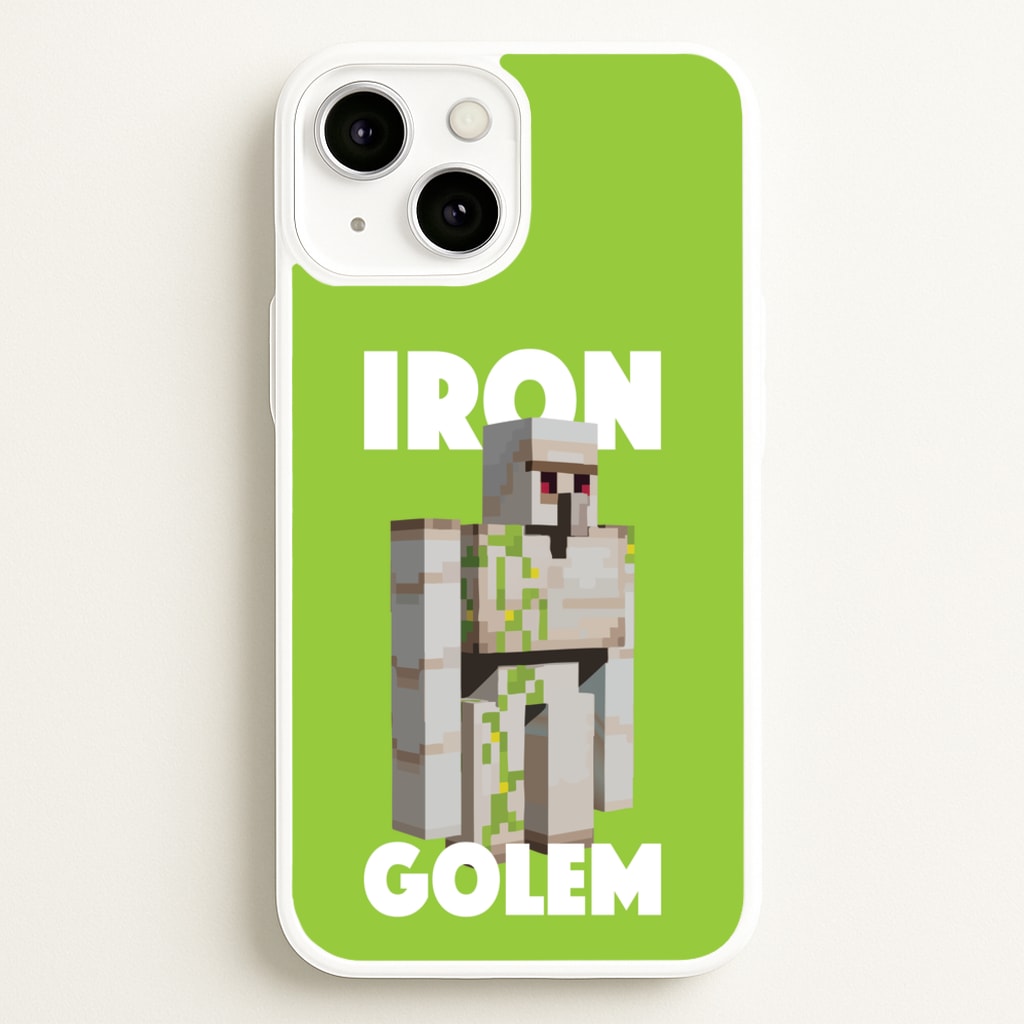 Iron Golem - Minecraft Phone Case for iPhone 13