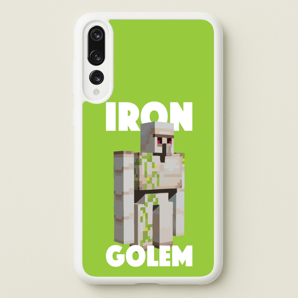 Iron Golem - Minecraft Phone Case for Huawei P20 Pro