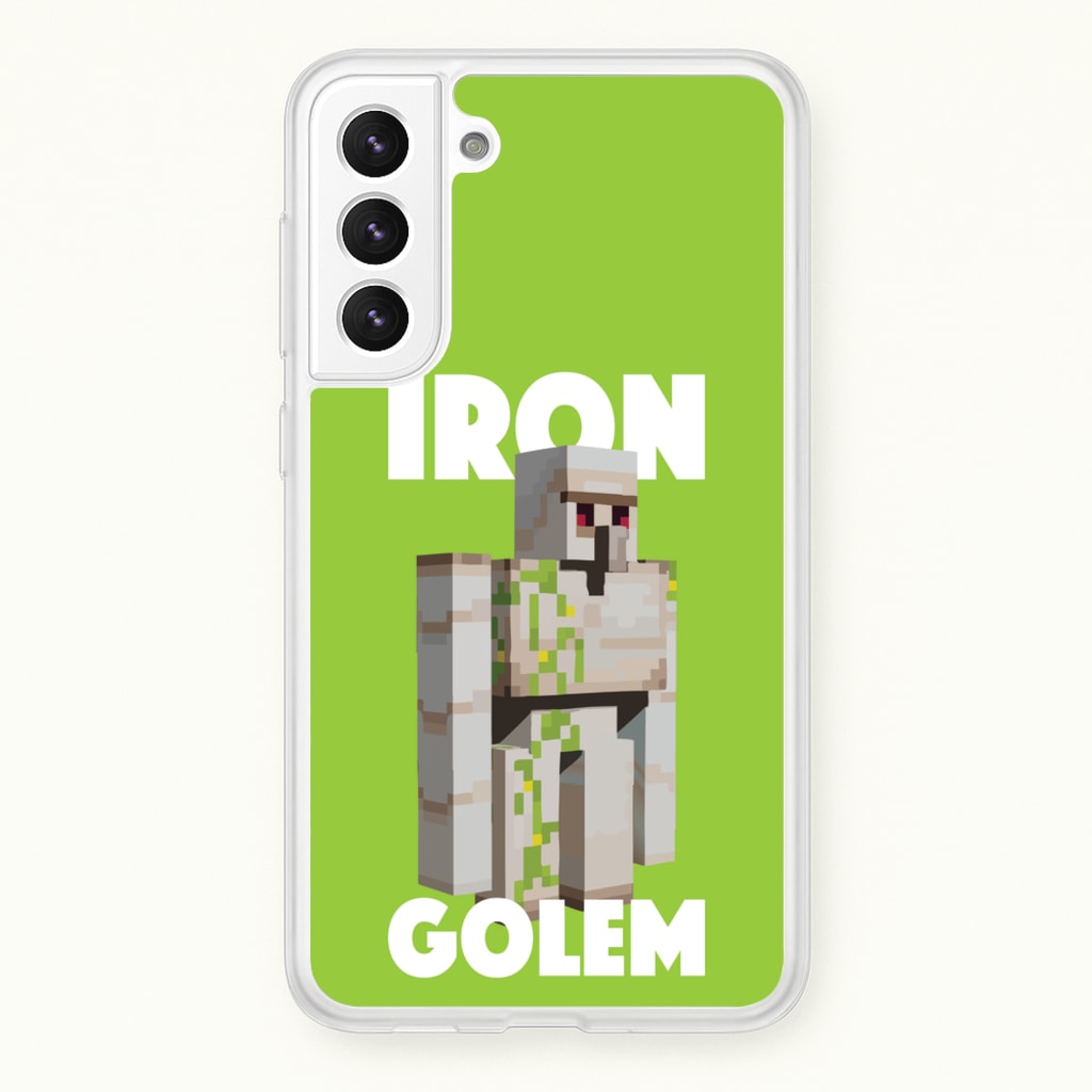 Iron Golem - Minecraft Phone Case for Galaxy S22 Plus