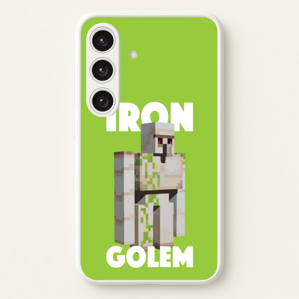 Iron Golem - Minecraft Phone Case for Galaxy S25