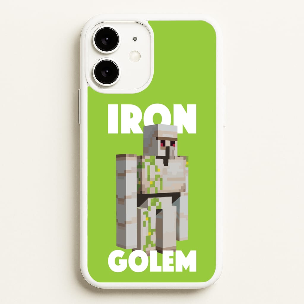 Iron Golem - Minecraft Phone Case for iPhone 11