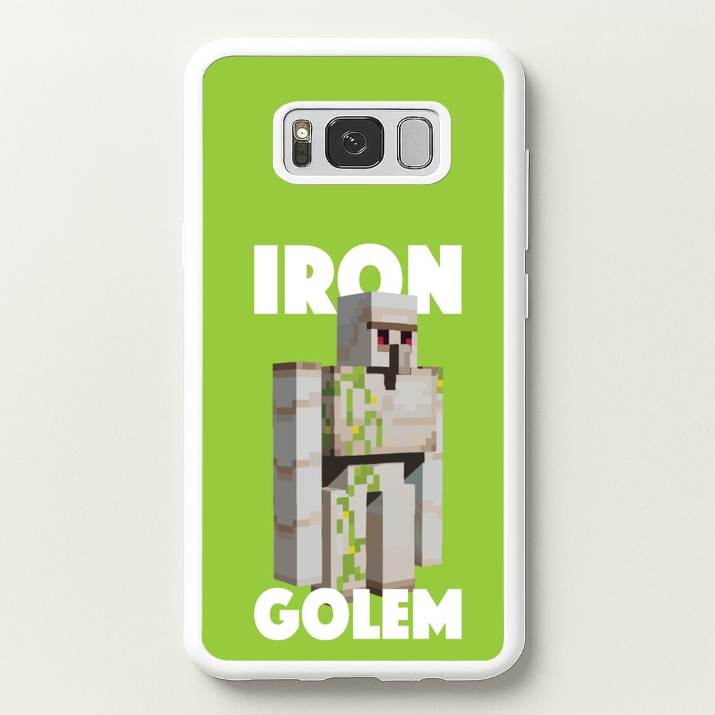 Iron Golem - Minecraft Phone Case for Galaxy S8