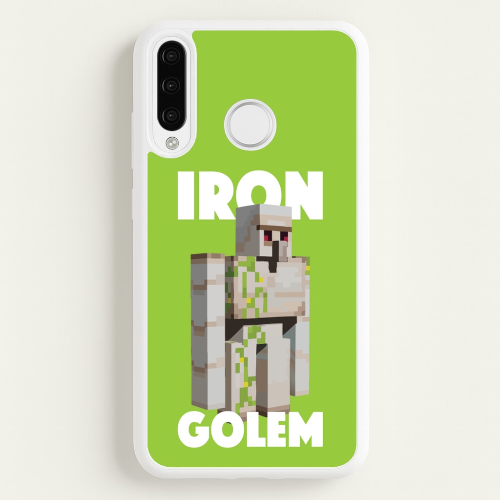 Iron Golem - Minecraft Phone Case for Huawei P30 Lite