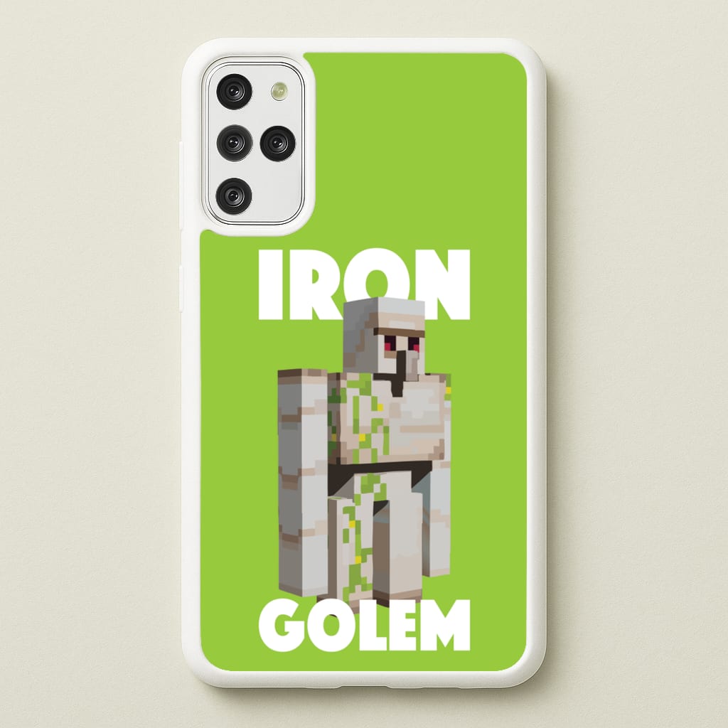 Iron Golem - Minecraft Phone Case for Galaxy S20 Plus