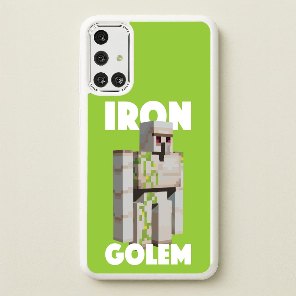 Iron Golem - Minecraft Phone Case for Galaxy A71