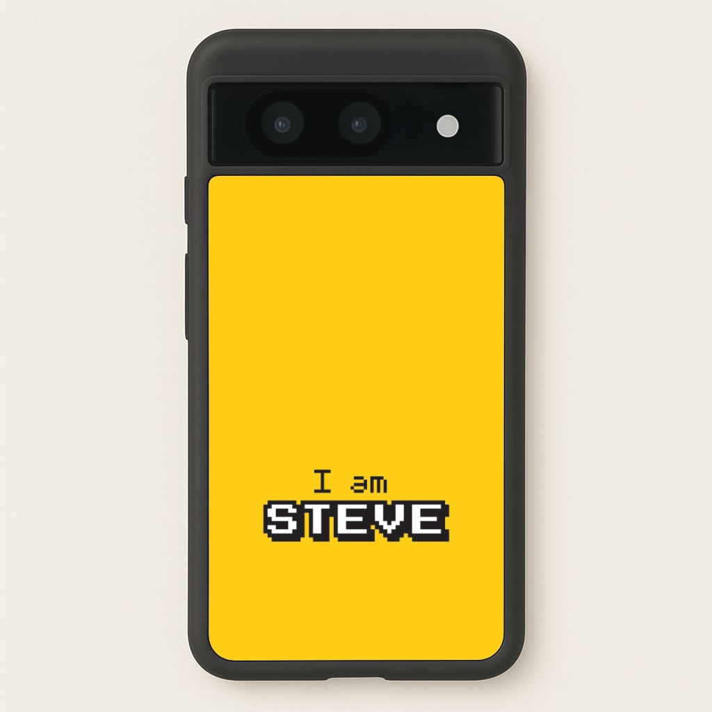 I Am Steve - Minecraft Phone Case for Google Pixel 8a