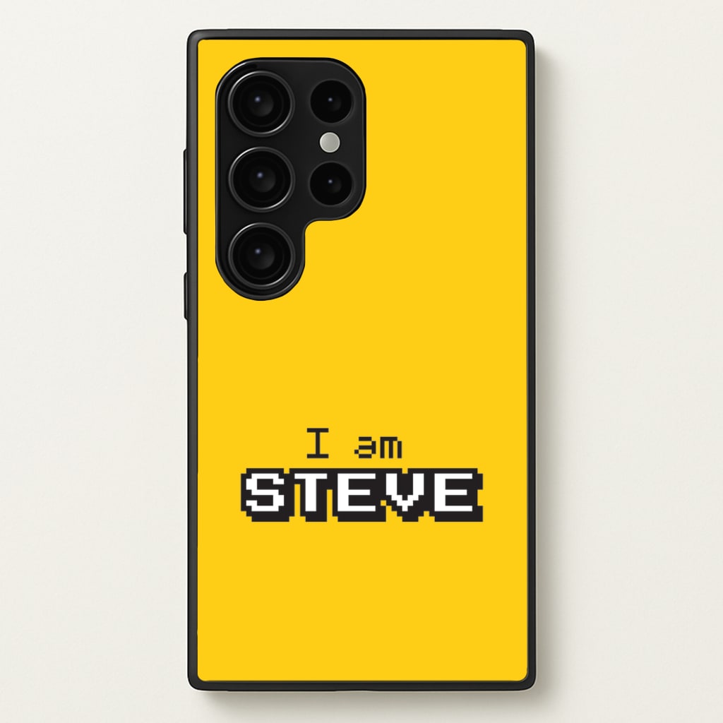 I Am Steve - Minecraft Phone Case for Galaxy S24 Ultra