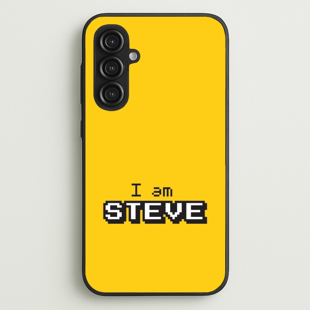 I Am Steve - Minecraft Phone Case for Galaxy S23FE