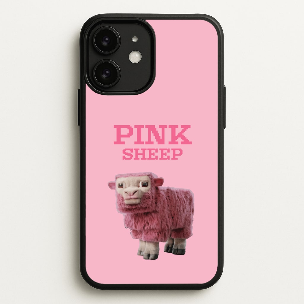 Pink Sheep - Minecraft Phone Case for iPhone 11