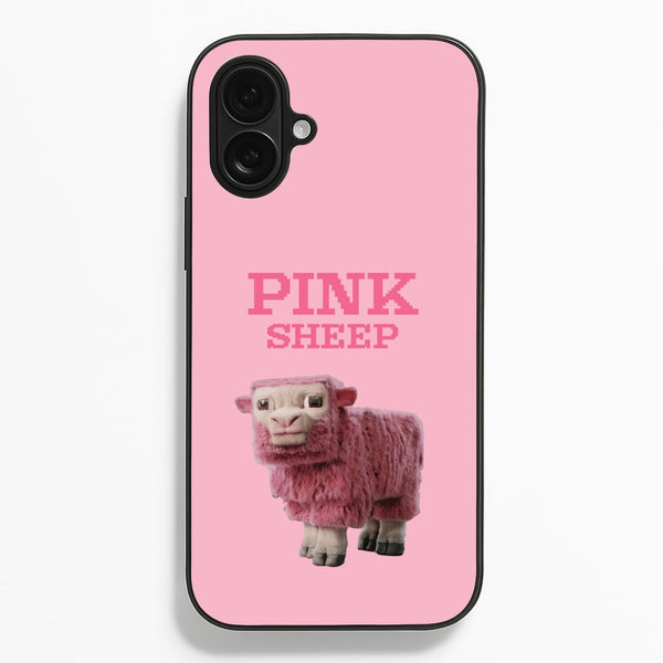 Pink Sheep - Minecraft Phone Case for iPhone 16 Plus