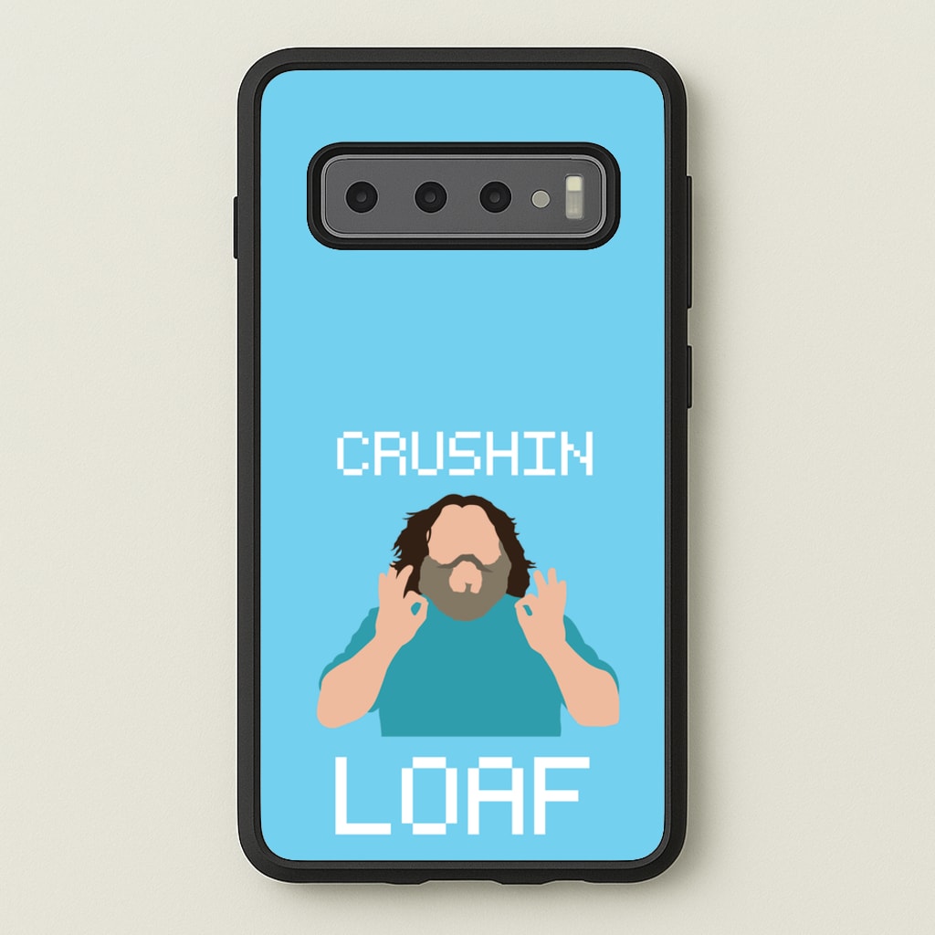 Crushing Loaf Jack - Minecraft Phone Case for Galaxy S10