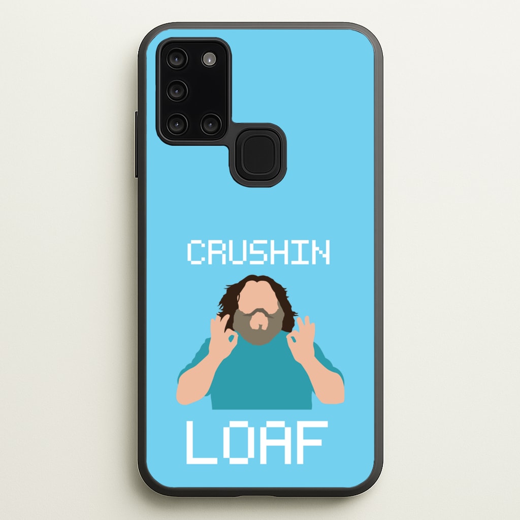 Crushing Loaf Jack - Minecraft Phone Case for Galaxy A21s